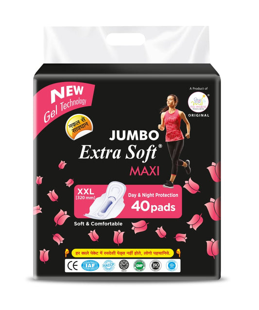 Extra soft premium sanitary pads XXL (320 mm)